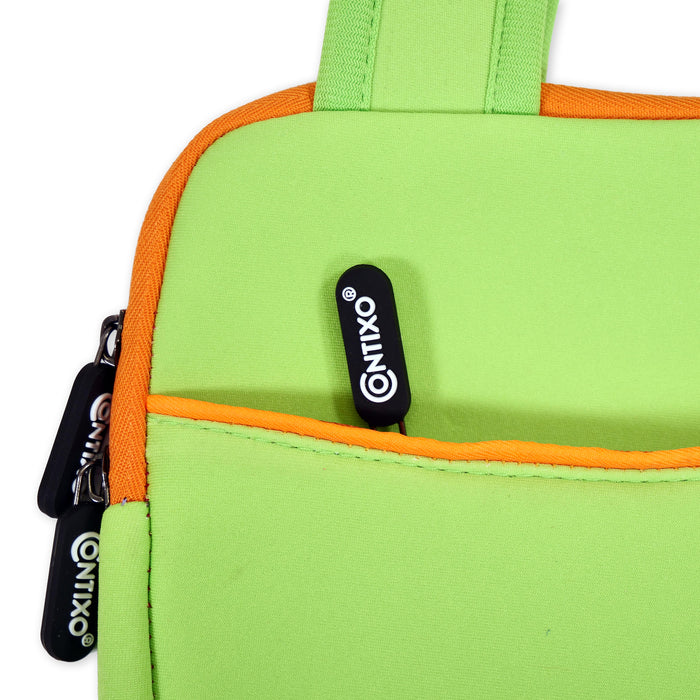Contixo CNXTB02GRN TB02 Protective Carrying Bag Sleeve Case for 10" Tablets, Green