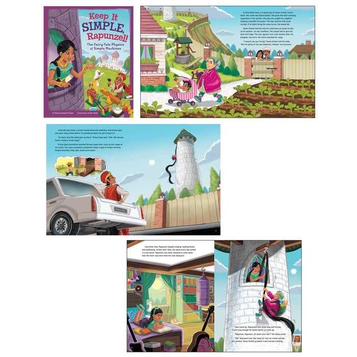 Capstone Publishing CPB9781515829157 STEM-Twisted Fairy Tales, 4 Book Set