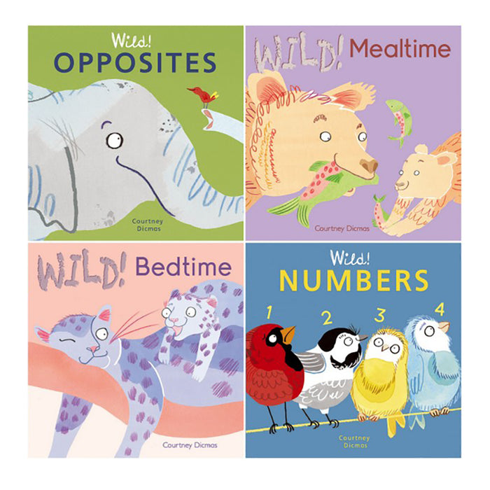 Child's Play Books CPY9781786289872 Wild! Concepts Board Book Set 8-Book Set