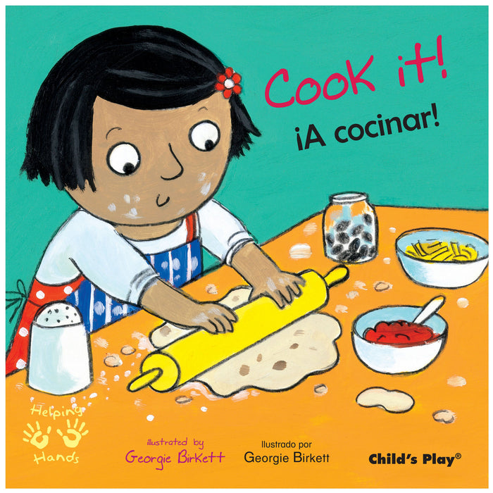 Child's Play Books CPYCPHH Helping Hands/Manos Amigas Bilingual Books, Set of 4