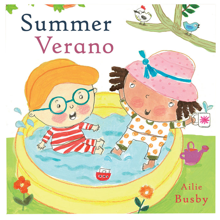Child's Play Books CPYCPS Seasons/Estaciones Bilingual English/Spanish Books, Set of 4