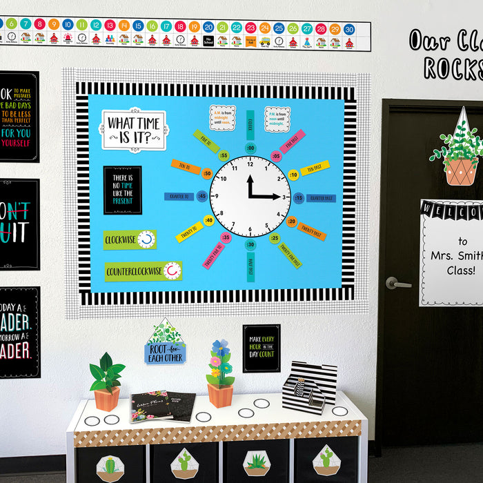Creative Teaching Press CTP10409 Positively Plants Plant Positive Bulletin Board Set