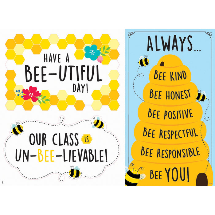 Creative Teaching Press CTP10670 Busy Bees Bulletin Board Set