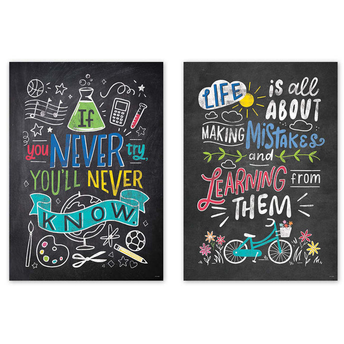 Creative Teaching Press CTP10848 Colorful Inspiration Inspire U 4-Poster Pack