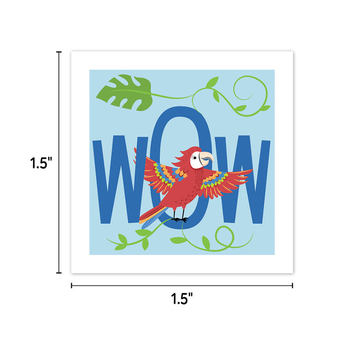 Creative Teaching Press CTP10947 Jungle Friends Reward Stickers, Pack of 60