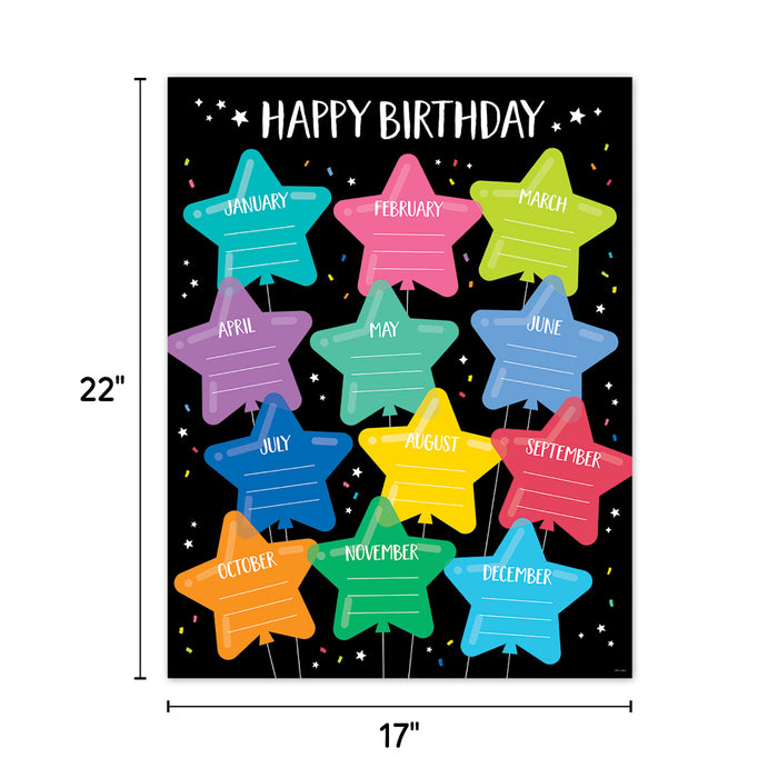 Creative Teaching Press CTP10989 Star Bright Classroom Essentials 4-Chart Pack