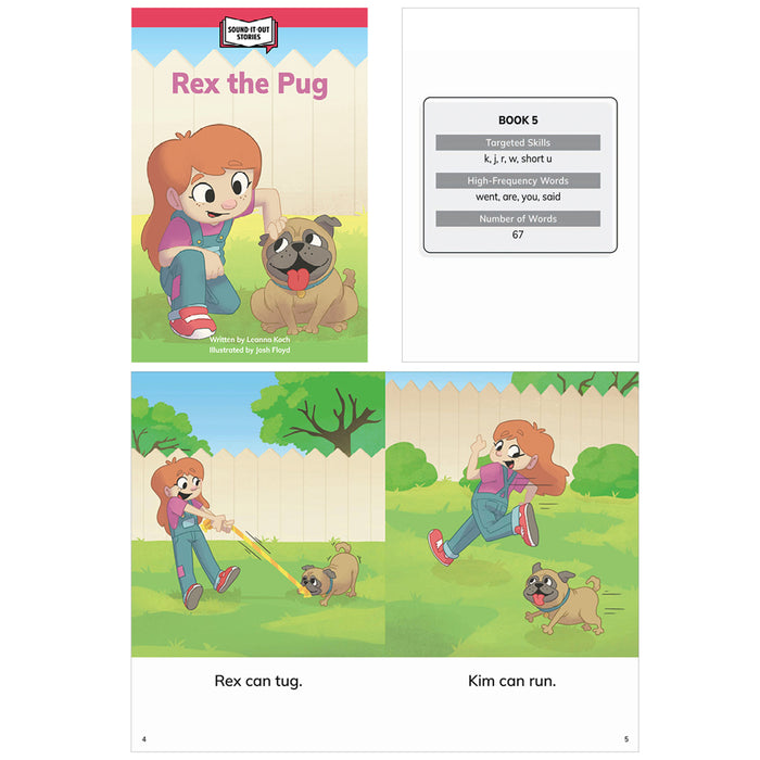Creative Teaching Press CTP11021 Sound-It-Out Stories Decodable Readers Set 1