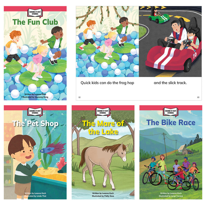 Creative Teaching Press CTP11021 Sound-It-Out Stories Decodable Readers Set 1