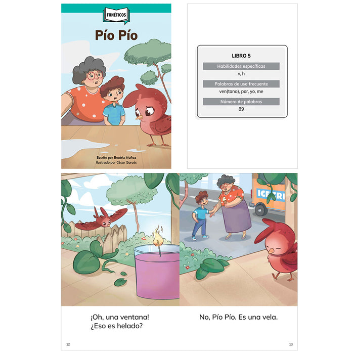 Creative Teaching Press CTP11022 Fonéticos Decodable Readers Set 1