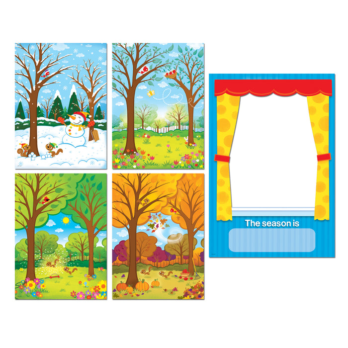 Creative Teaching Press CTP1640 Dress for the Weather Bulletin Board Set
