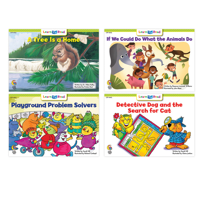 Creative Teaching Press CTP18042 Learn to Read Variety Pack 15, Level G-H, 13 Books