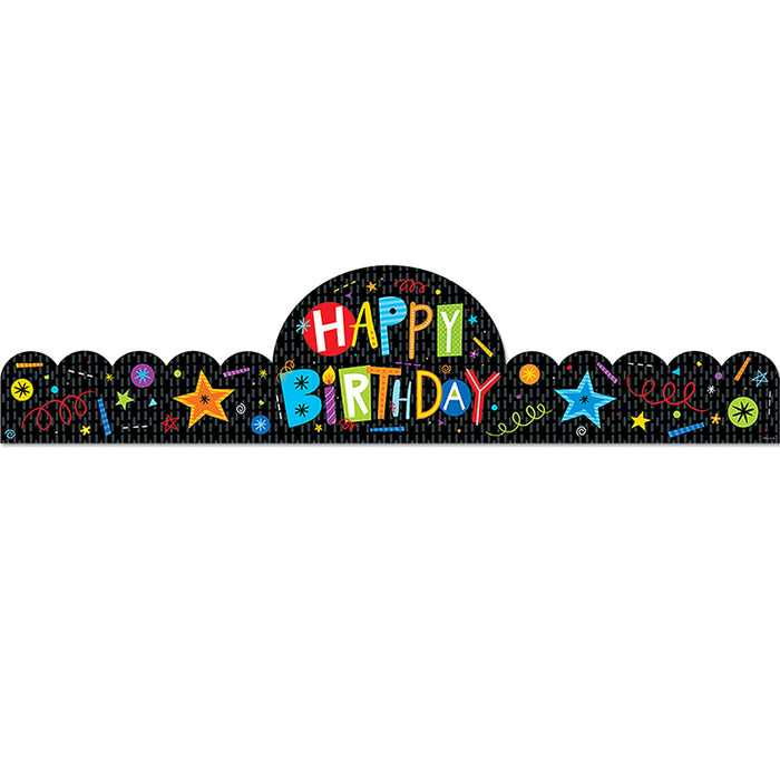 Creative Teaching Press CTP2817 Happy Birthday Crowns, Pack of 30