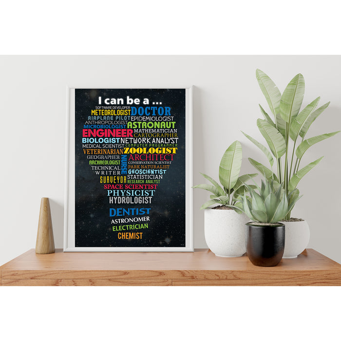Creative Teaching Press CTP7273 STEM Careers Inspire U Poster, Grade 3+