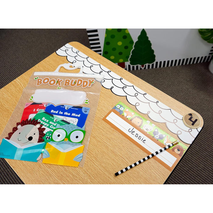 Creative Teaching Press CTP8537 Woodland Friends Book Buddy Bag, Pack of 6