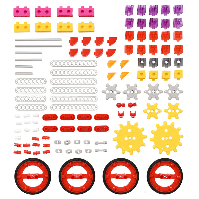 edxeducation CTU12163 My Gears - Animal Set - 122-Piece Model Set