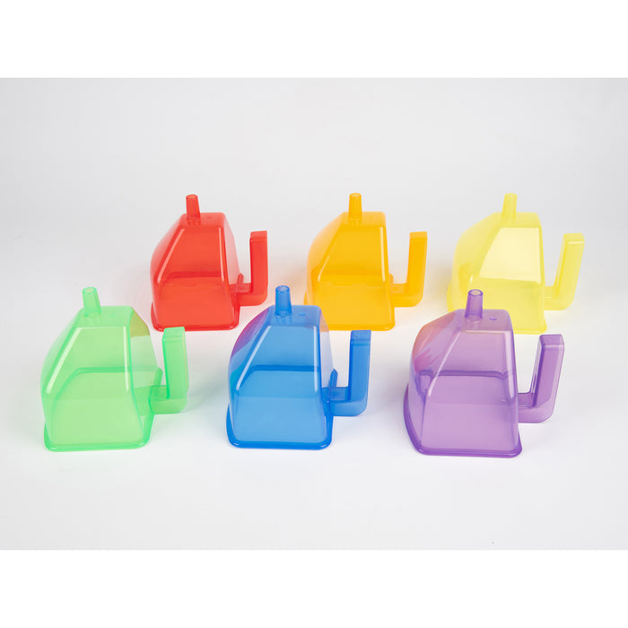 TickiT CTU73113 Translucent Funnels, Set of 6