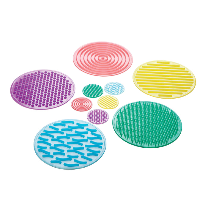 TickiT CTU9230 SiliShapes Sensory Circles - Set of 10