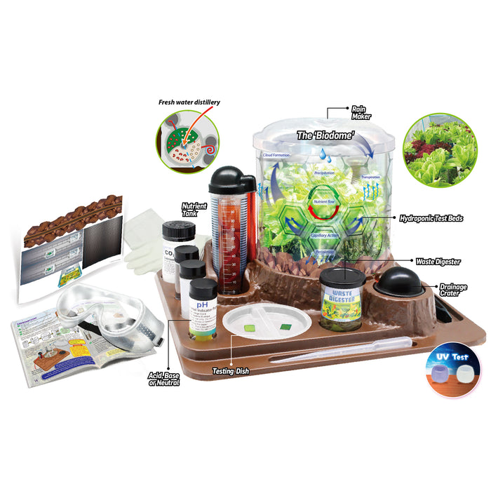 WILD ENVIRONMENTAL SCIENCE CTUWES32XL Mars Landing Survival Kit - Home STEM Kit - Ages 8+ - Grow Food & Build an Earth-Like Environment on Mars - Seeds Included