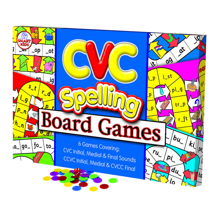 Didax DD-195181 CVC Spelling Board Game