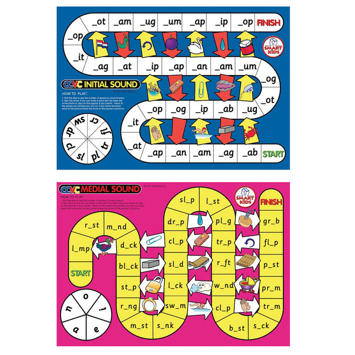 Didax DD-195181 CVC Spelling Board Game