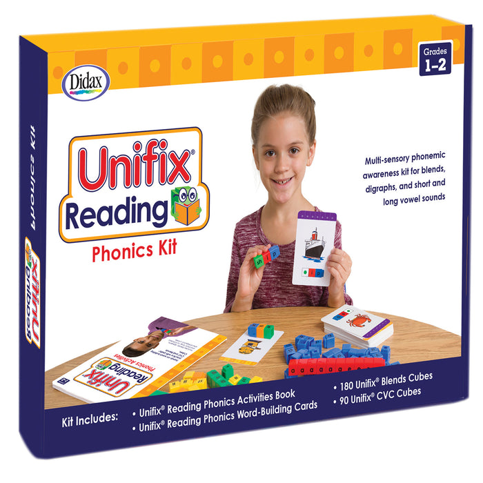 Didax DD-211278 Unifix Reading Phonics Kit