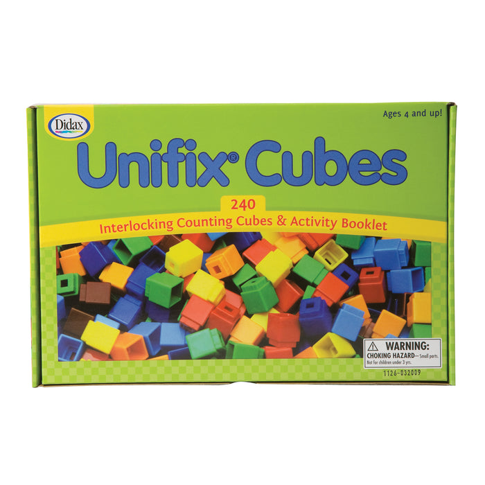 Didax DD-2121 UNIFIX Cubes for Pattern Building, 240 Per Pack