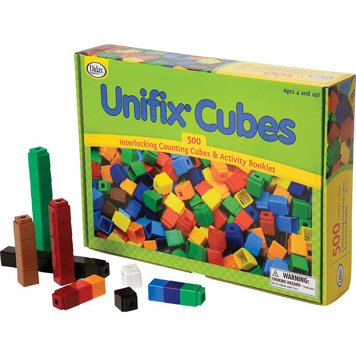 Didax DD-221 UNIFIX Cube Set, 500 Per Pack