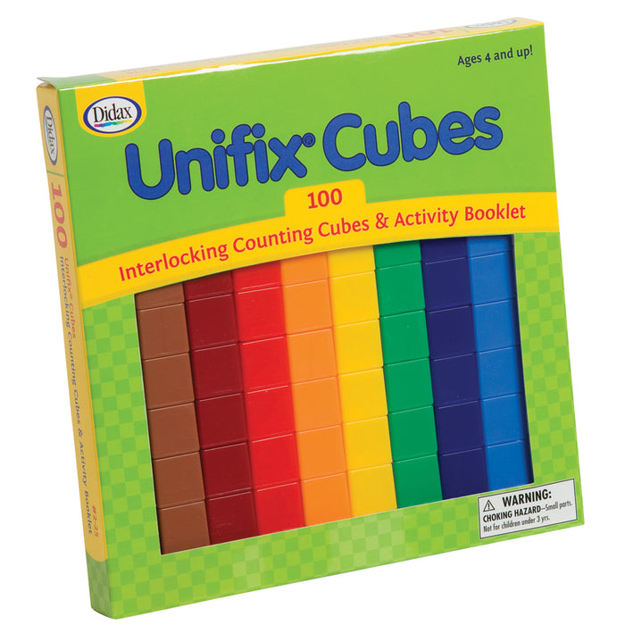 Didax DD-225 UNIFIX Cube Set, 100 Per Pack
