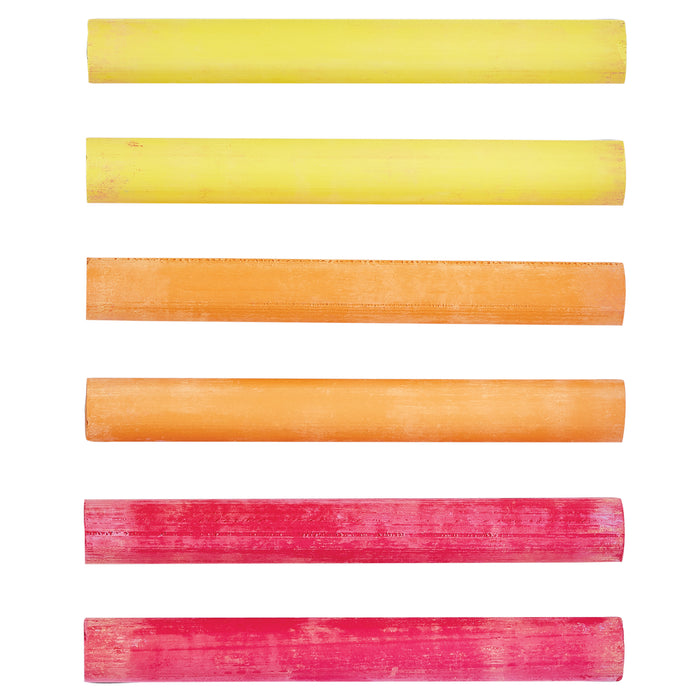 Prang DIX61400 Hygieia Dustless Board Chalk, Assorted Colors, Pack of 12