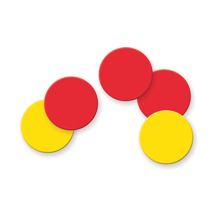 Dowling Magnets DO-732190 Magnetic Two-Color Counters, Set of 200