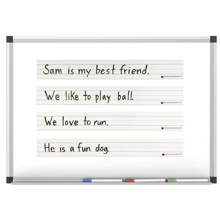 Dowling Magnets DO-733020 Large Magnetic Sentence Strips, 10 Pieces