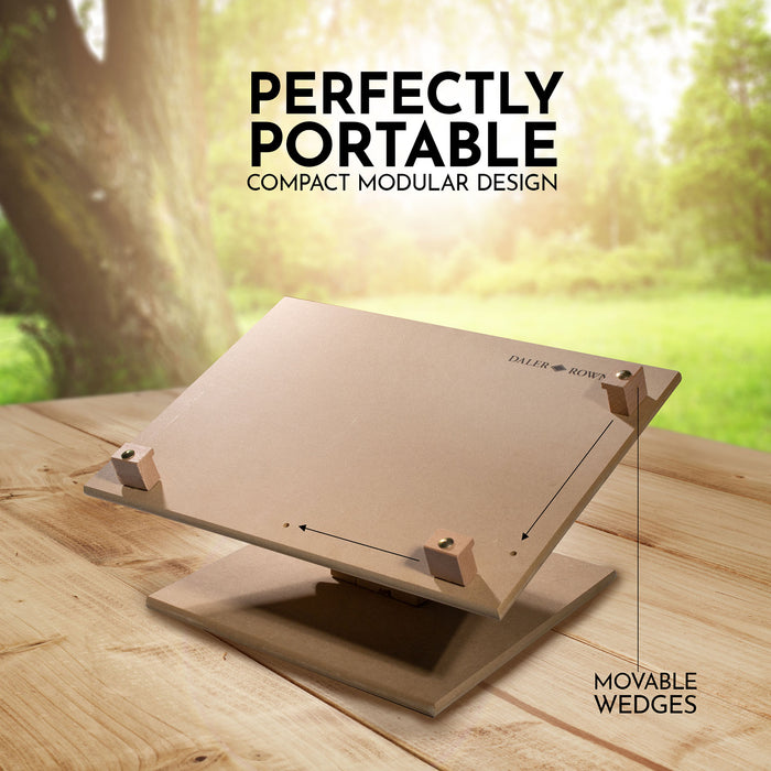 Daler-Rowney DRWD802000023 Artsphere Table Easel, Wood, Without Bag, 1 Count