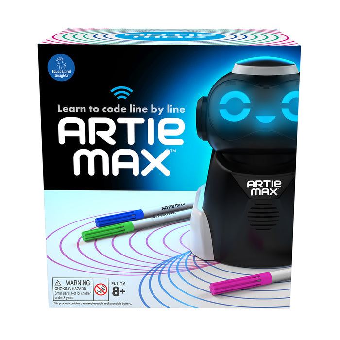 Educational Insights EI-1126 Artie Max&trade; The Coding Robot