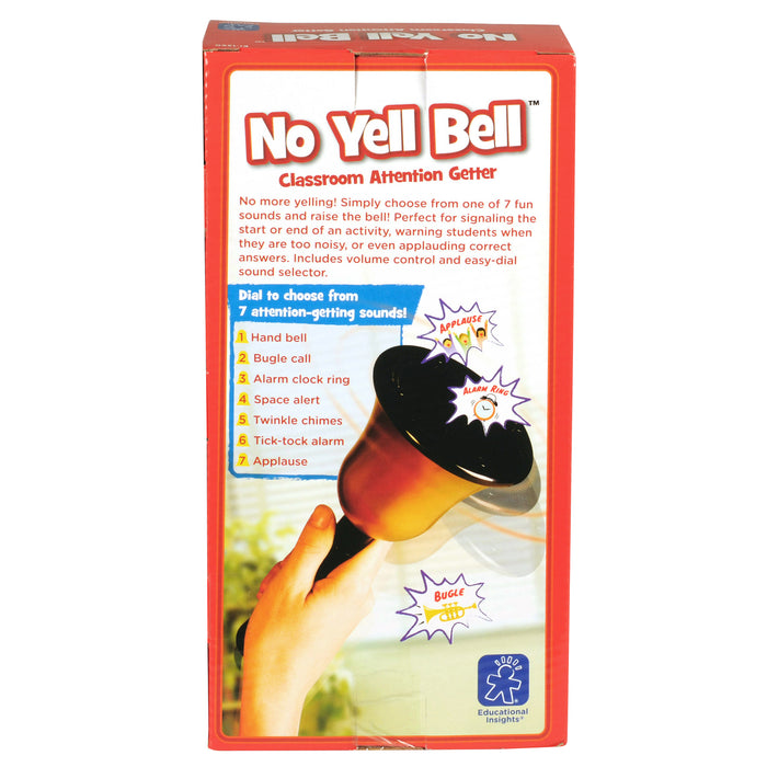 Educational Insights EI-1250 No Yell Bell Classroom Attention-Getter