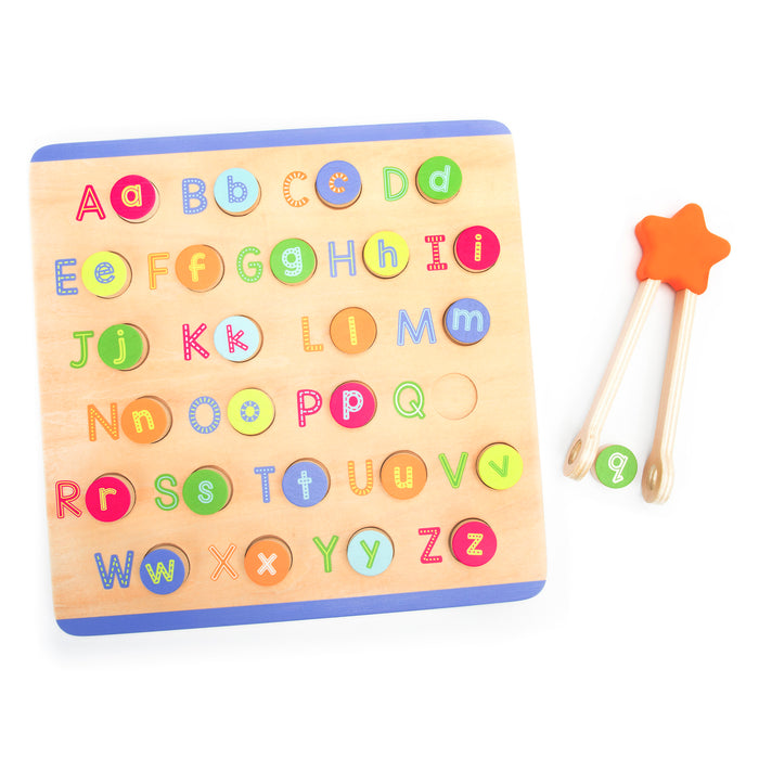 Educational Insights EI-1405 ABCs & Letter Sounds Wooden Puzzle