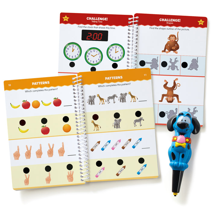 Educational Insights EI-2373 Hot Dots Jr. Let's Master Kindergarten Math
