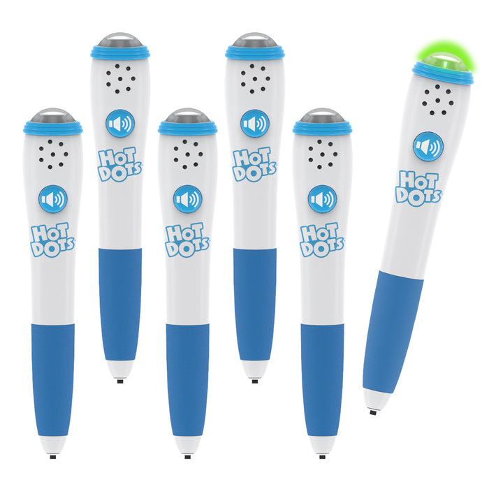 Educational Insights EI-2438 Hot Dots Light-Up Interactive Pen 6-Pack