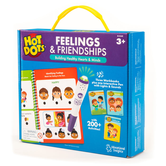 Educational Insights EI-2540 Hot Dots Feelings & Friendships