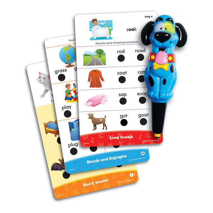 Educational Insights EI-6107 Hot Dots Phonics Fun! Kit