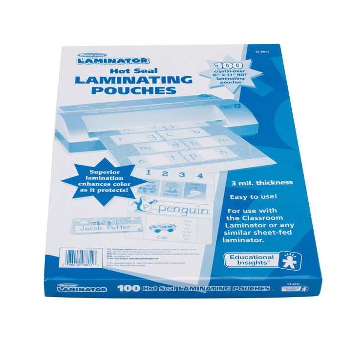 Educational Insights EI-8811 Classroom Laminator Pouches