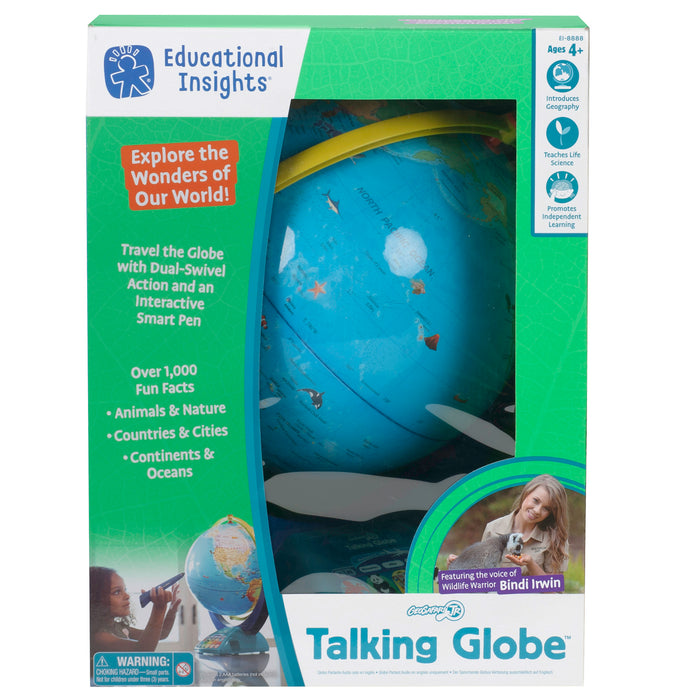 Educational Insights EI-8888 GeoSafari Jr. Talking Globe