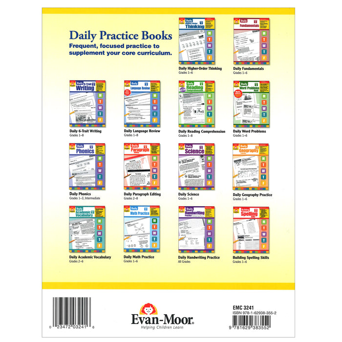 Evan-Moor Educational Publishers EMC3241 Daily Fundamentals, Grade 1