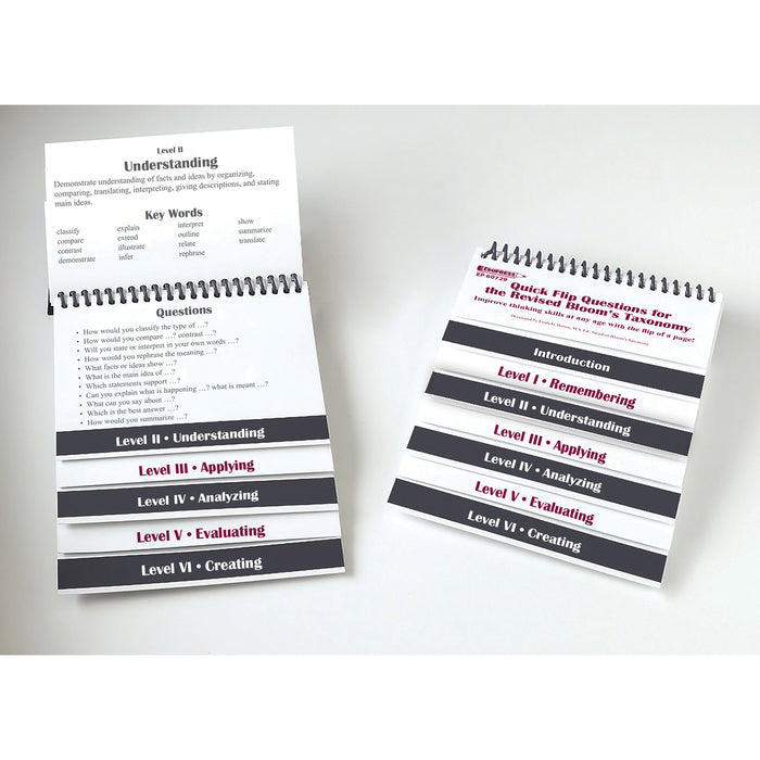 Edupress EP-729 Quick Flip Questions for the Revised Bloom's Taxonomy