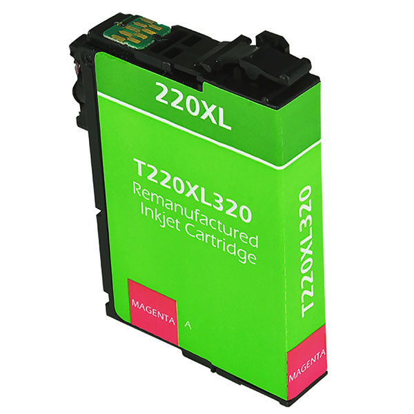 Remanufactured Epson T220XL320 Magenta High Yield Inkjet Cartridge