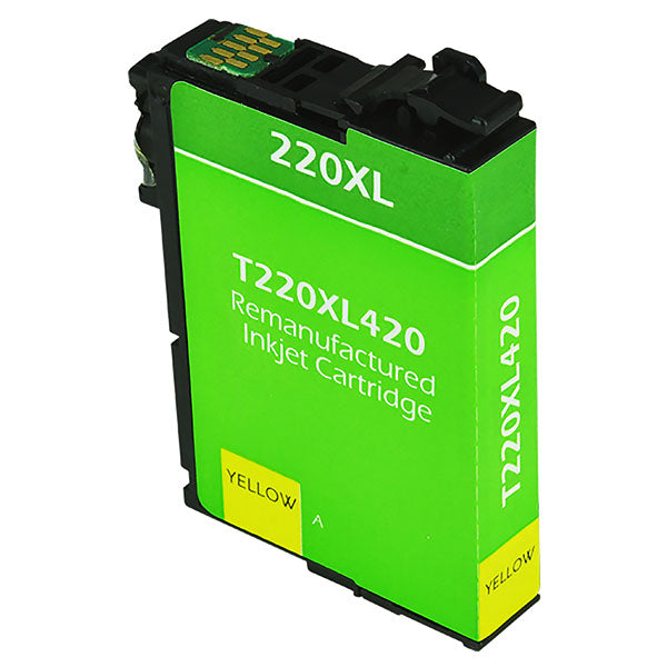 Remanufactured Epson (220XL) T220xl420 Yellow Inkjet Cartridge
