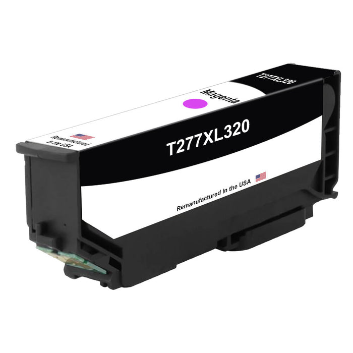 U.S. Remanufactured for Epson T277XL High Yield Magenta, T277XL320