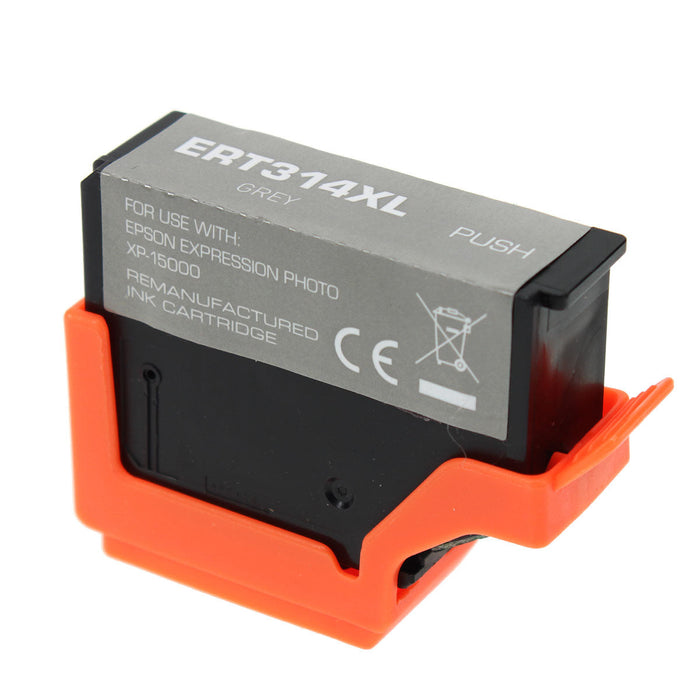 Epson T314XL  T314XL720 Remanufactured High Yield Gray Ink Cartridge