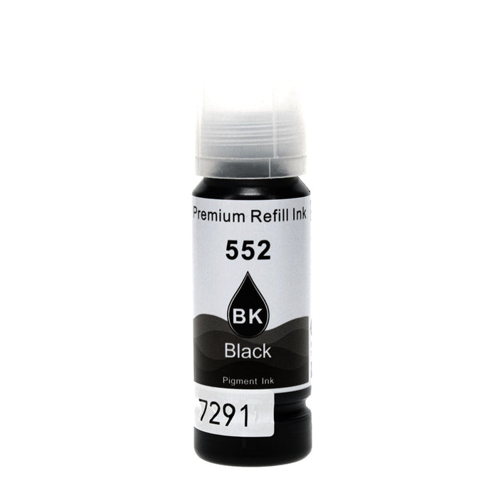 Remanufactured Epson 552 (T552020-S) Ink Bottle, Black, 6700 Yield