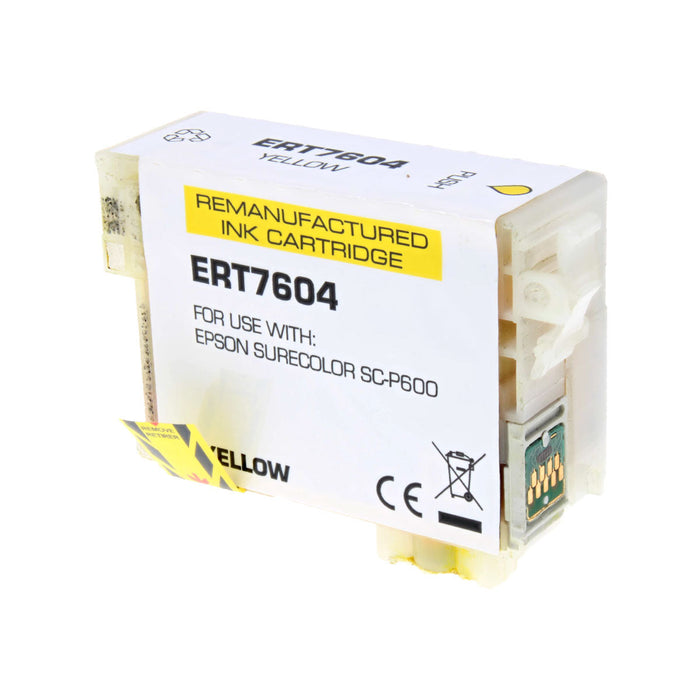 Epson T760420 Remanufactured Ink Cartridge Yellow 25.9 ml