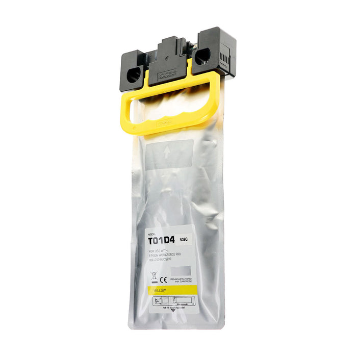 Remanufactured Epson T01D420 (T01D) Ink Pack, Yellow 20K Extra High Yield